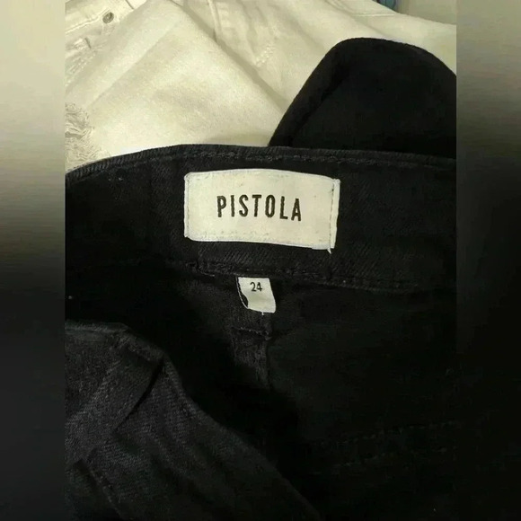 Pistola IZZY High Rise Slim Biker Jorts Size 24 - Picture 7 of 7